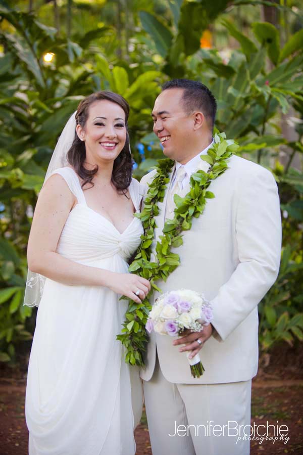 wedding hale koa oahu hawaii wedding ceremony pictures