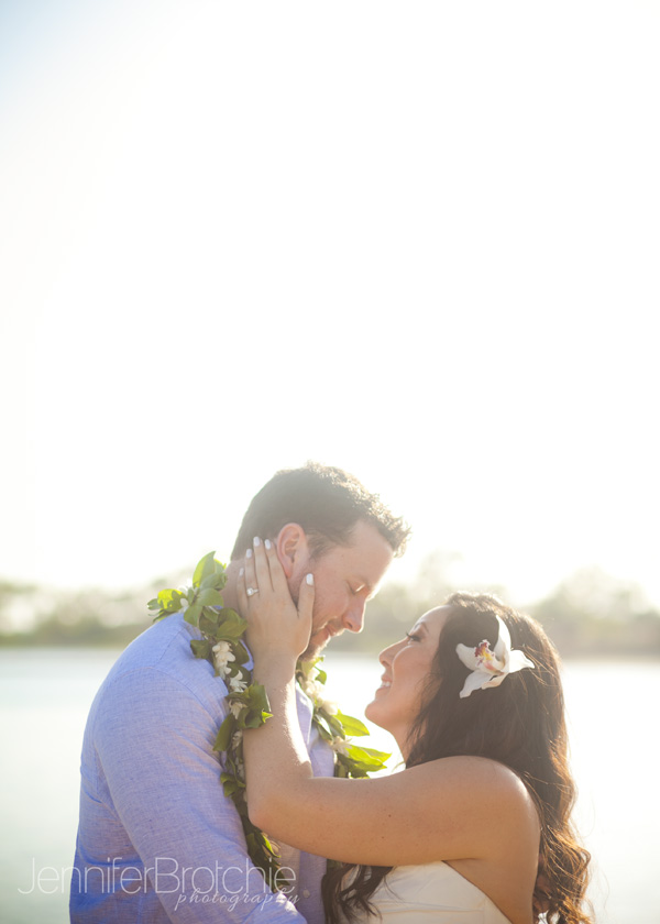 hawaii destination wedding on the beach picture at the marriott ihilani