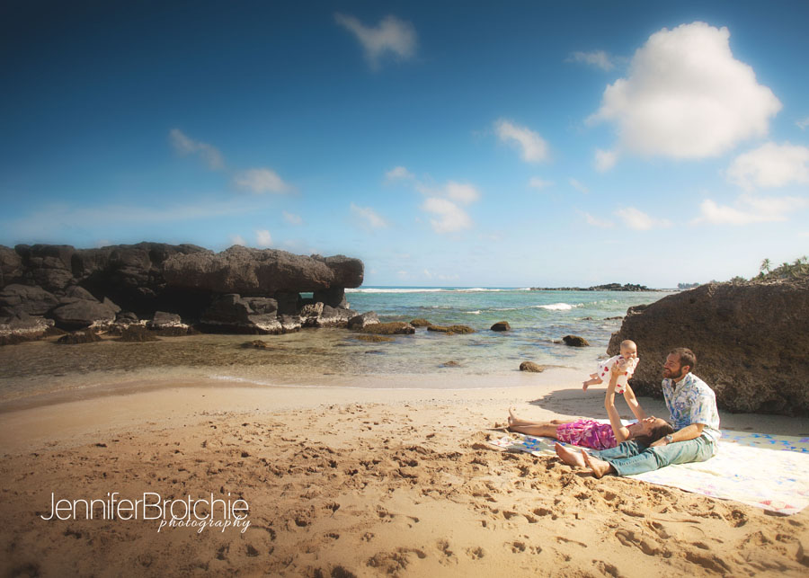 kahala family picture sessions beach oahu hawaii