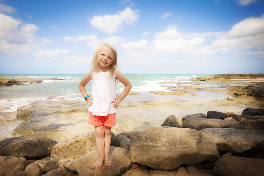 family photography professional on the beach picture