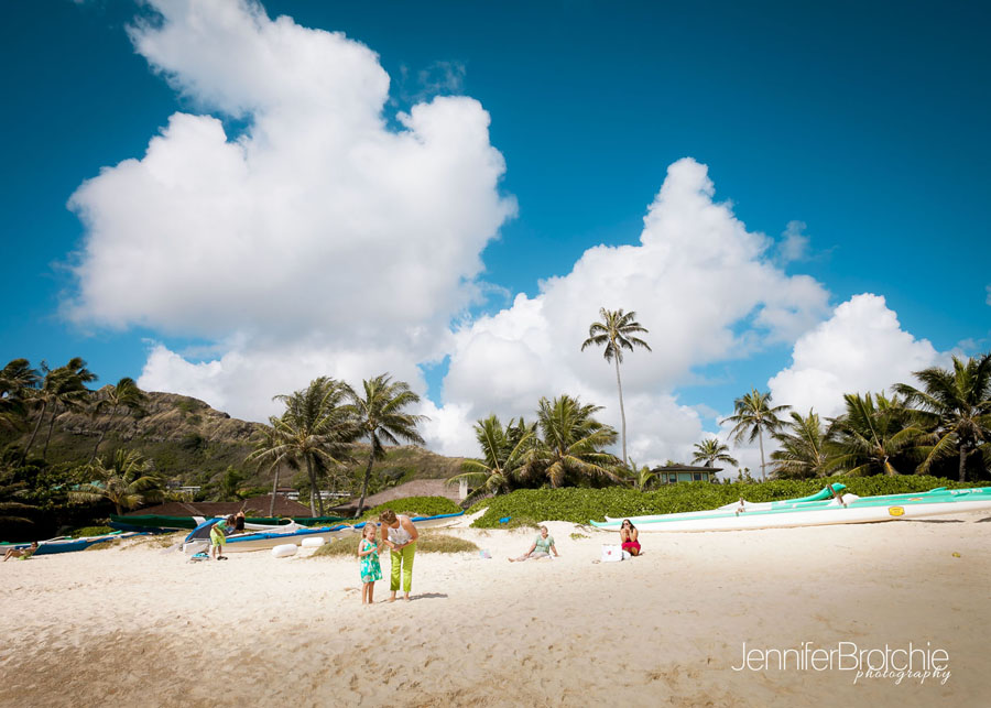 hawaii oahu aulani family picture professional beach