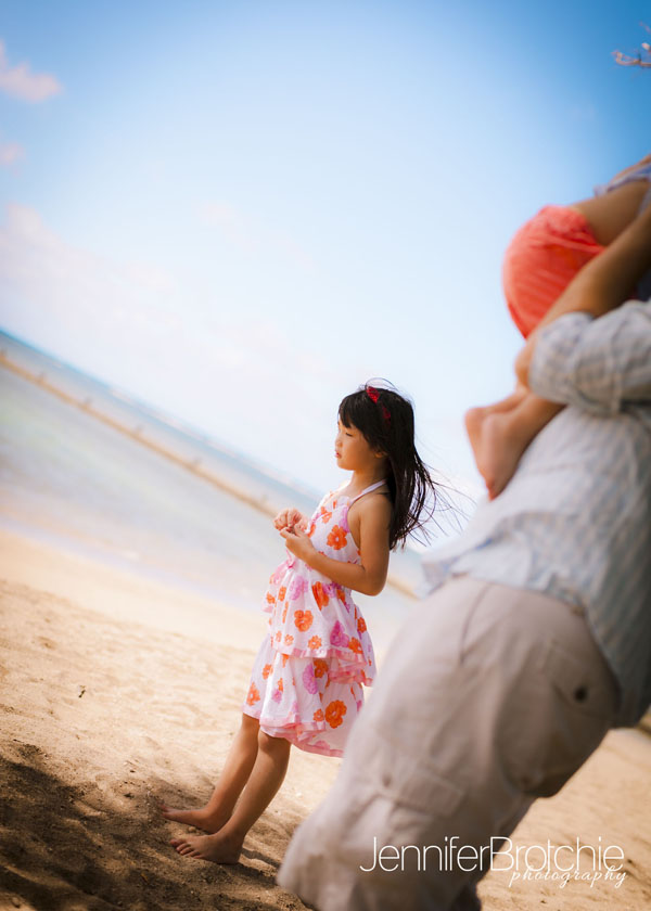 family photographer in hawaii oahu at north shore turtle bay resort