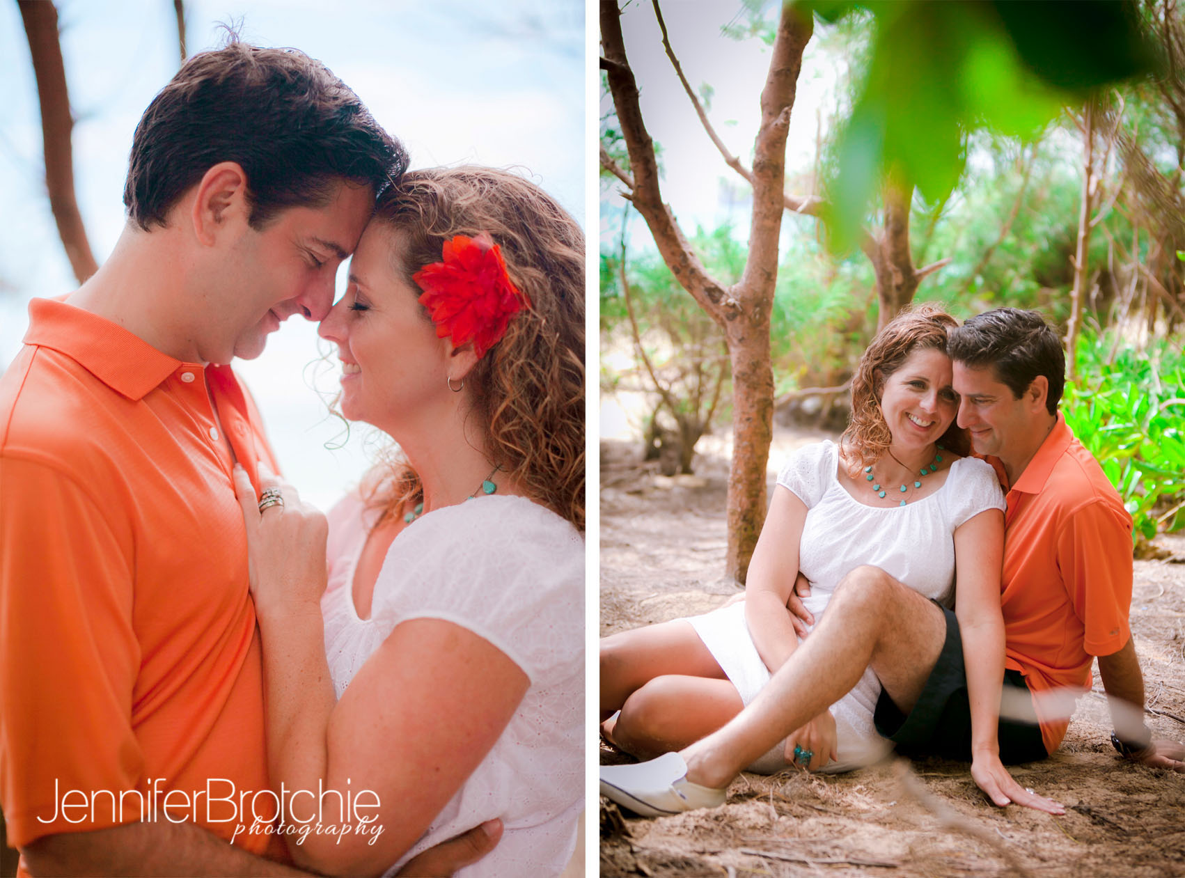 photo session for vacationing family visiting oahu hawaii