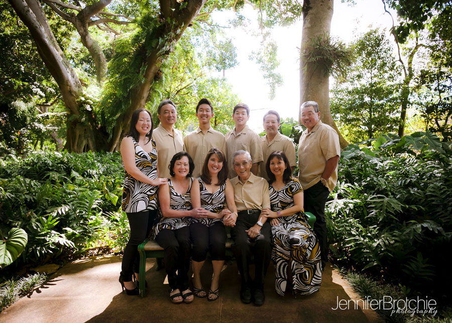 Wahiawa Botanical Gardens Family Portraits Redlands California