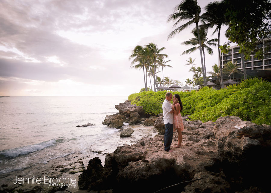 engagement session north shore oahu
