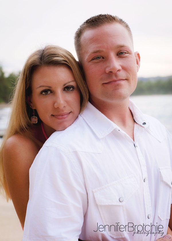 Engagement and couples photography on Oahu near Turtle Bay Resort