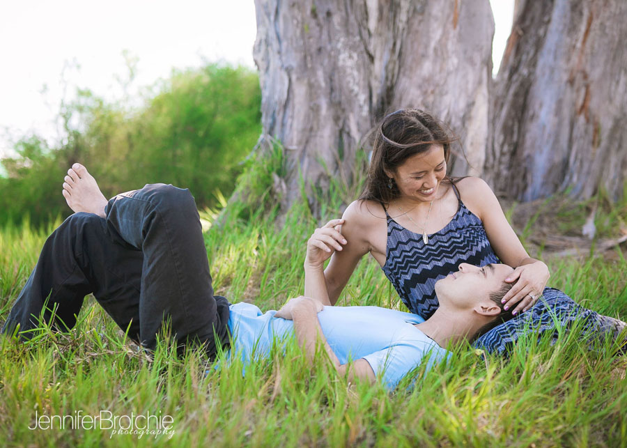 hawaii oahu engagement wedding photographer candids