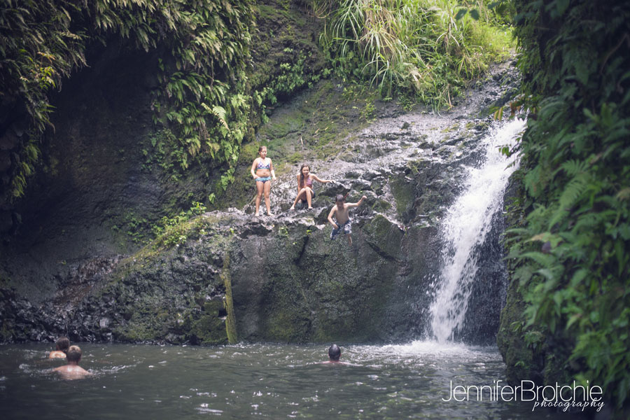 maunawili falls things to do oahu waterfall family photography hawaii photo sessions