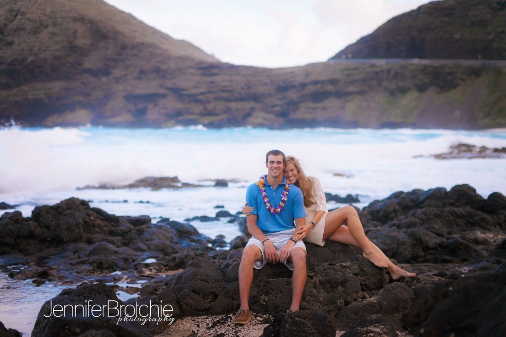 engagement and couples photography on Oahu, Hawaii