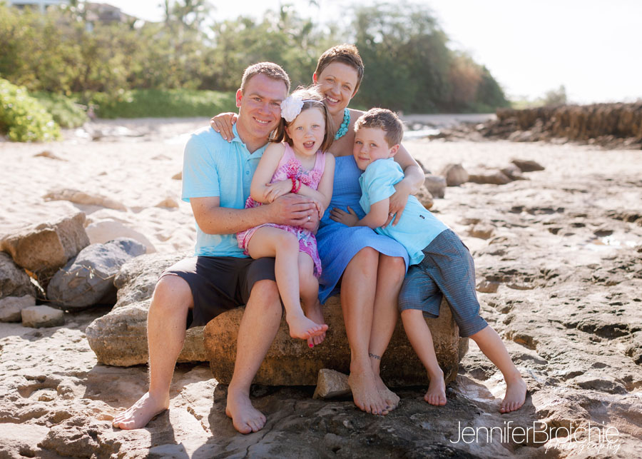 honolulu waikiki, oahu and turtle bay resort family photographer at the beach
