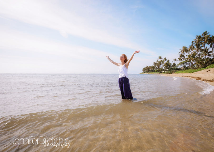 waialae beach near kahala resort family photography in oahu hawaii