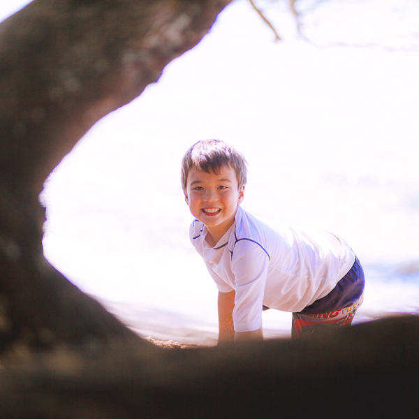 beach family picture sessions oahu