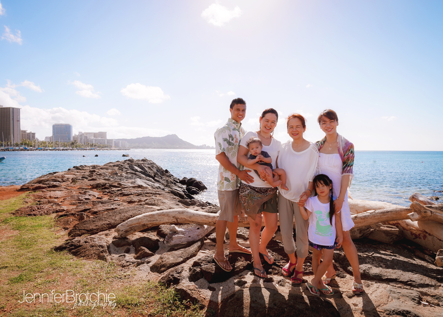 family portraits oahu professional beach fun magic island honolulu waikiki