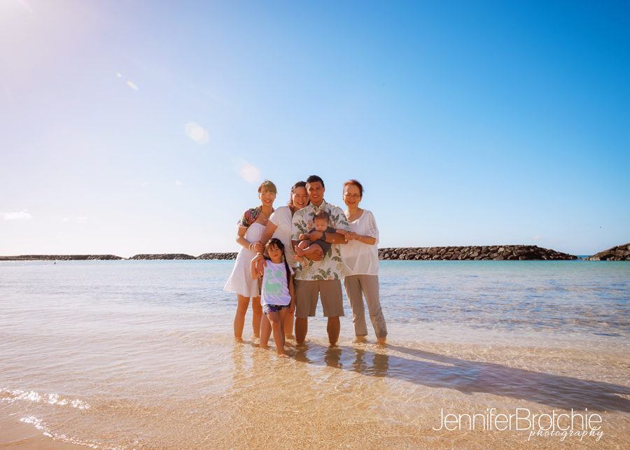oahu family photo session hawaii beach disney aulani turtle bay resort