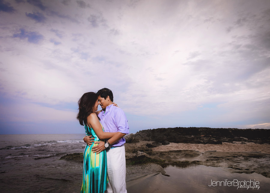 family photos oahu disney aulani vacation sunset beach