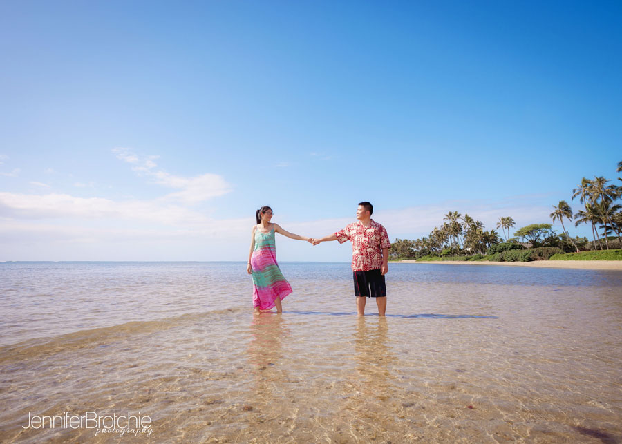hawaii oahu photographer engagement weddings koolina disney aulani