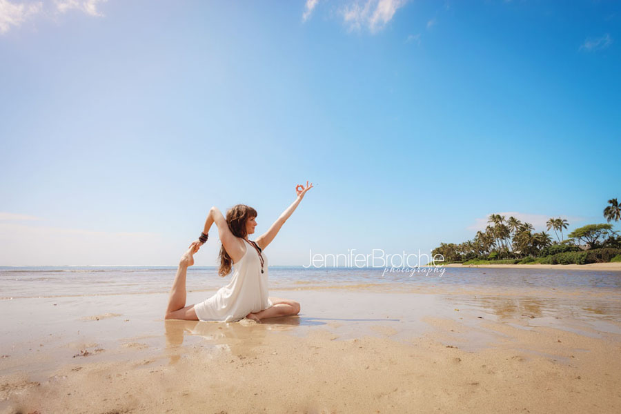 hawaii professional photographer oahu yoga