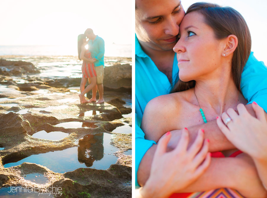 oahu engagement photographer koolina disney aulani wedding beach turtle bay resort