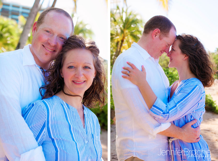 family vacation pictures on the beach, oahu, hawaii, disney aulani resort and hotel