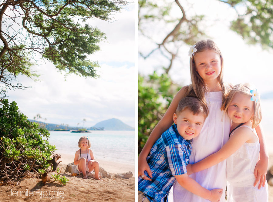 oahu family beach vacation portraits, large family group, koolina, disney aulani