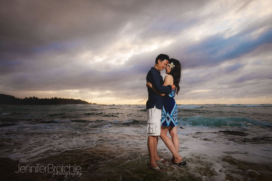 oahu engagement and wedding photography, hawaii
