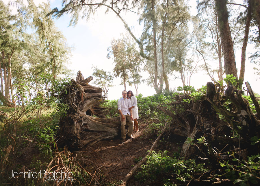 engagements sessions at the beach in oahu, hawaii, professional