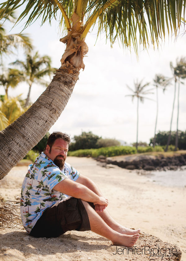 oahu family professional pictures at the beach