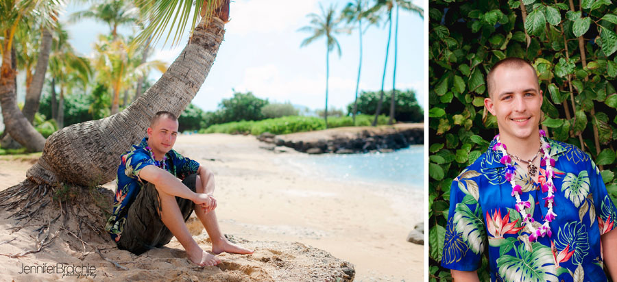 Professional photo session at the beach during your vacation.
