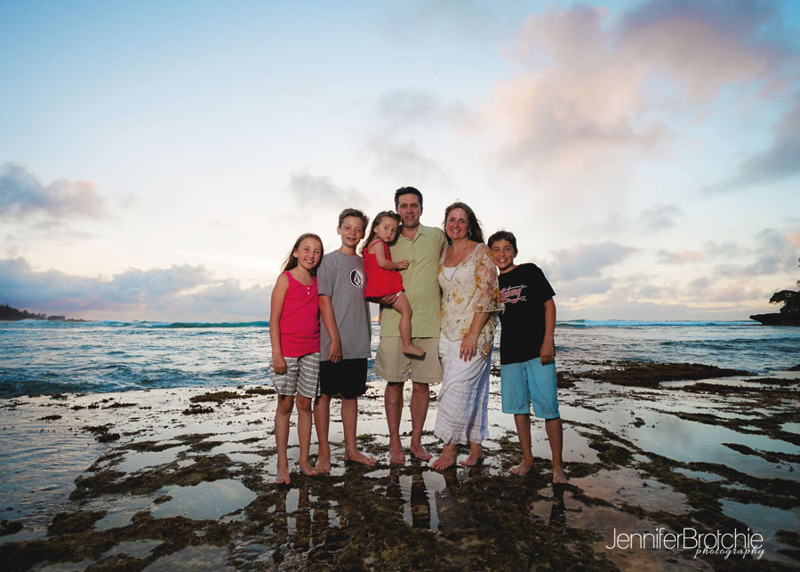 Turtle Bay Resort Professional Family photography