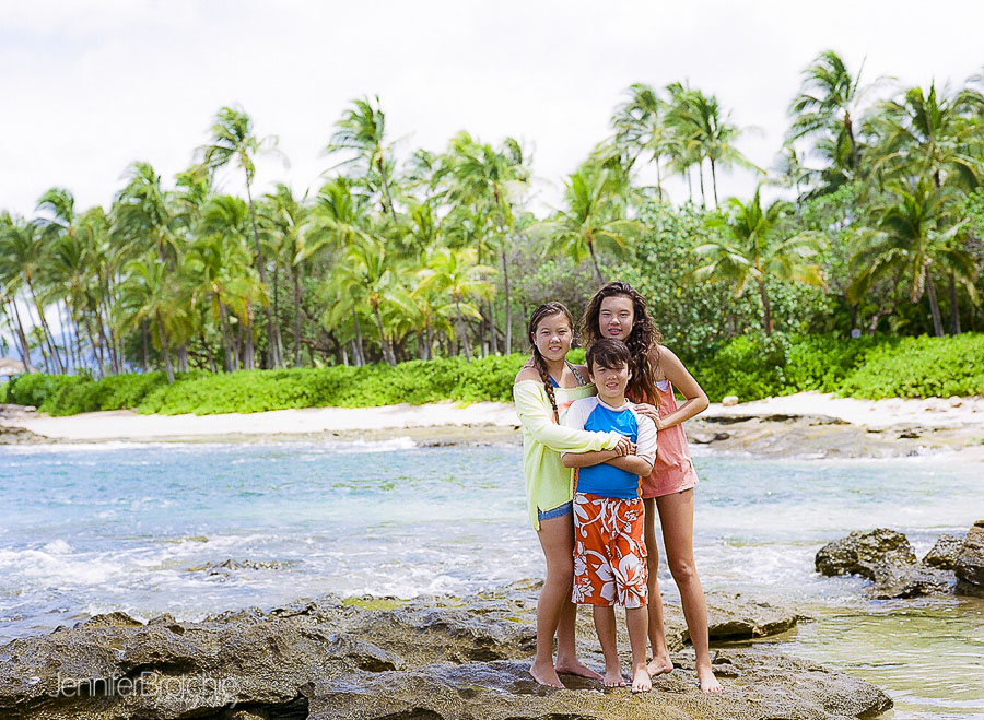 Oahu Family Photographer, Hawaii, Vacation, Ko'Olina, Disney Aulani Beach pictures, photos on the beach, film photography