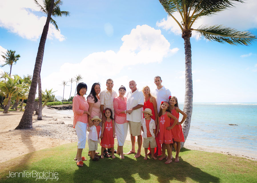 Oahu Family Photographer, Hawaii, Disney Aulani Resort, Kahala, Family Beach Pictures, Vacation Portraits, Extended Family
