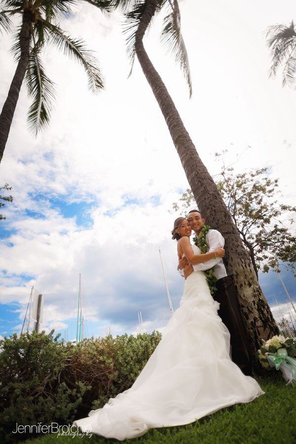 Oahu, Hawaii, Wedding Photographer, Waikiki, Hawaii Prince Hotel, Bride and Groom