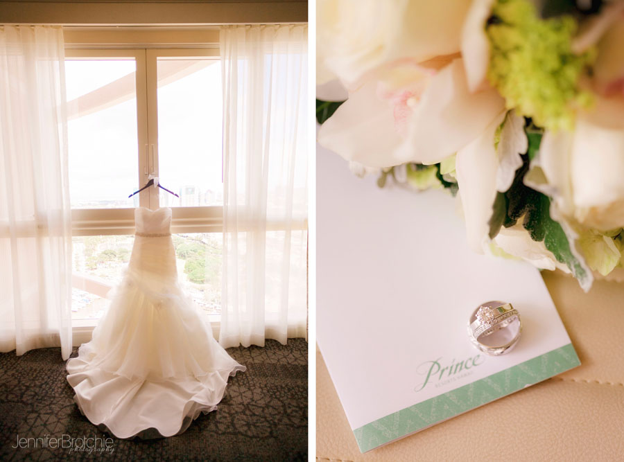 Oahu, Hawaii, Wedding Photographer, Waikiki, Hawaii Prince Hotel, Bride and Groom