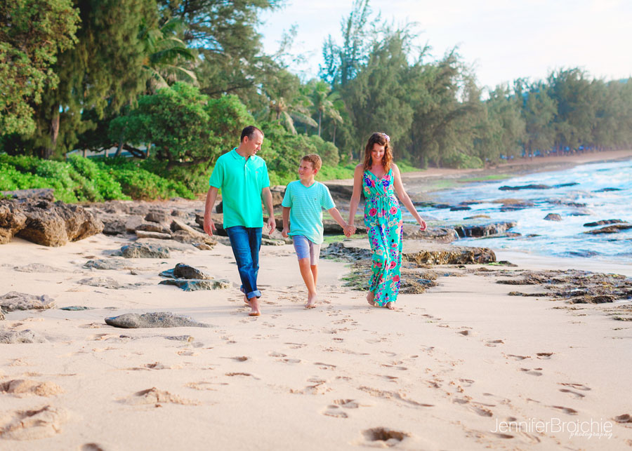 Oahu Family Photographer, Turtle Bay Resort Family Shoots, Sunset Photo Shoots, Disney Aulani Resort Portrait Sessions at the Beach
