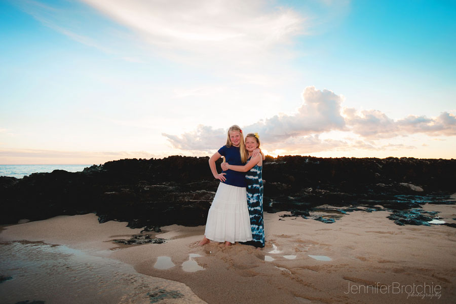 Oahu Family Photographer, Vacation Beach Photos on Oahu, Disney Aulani Pictures at the Beach, Sunset Photos North Shore