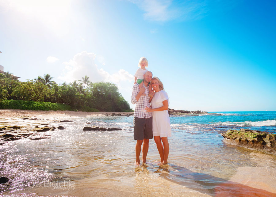 Oahu Family Photographer, Professional Hawaiian Pictures on the Beach, Vacation Beach photos for large families, Turtle Bay Resort Sunset Sessions, Disney Aulani Beach Photo Shoots