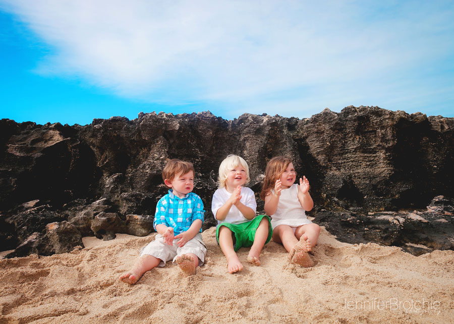 Oahu Family Photographer, Professional Hawaiian Pictures on the Beach, Vacation Beach photos for large families, Turtle Bay Resort Sunset Sessions, Disney Aulani Beach Photo Shoots