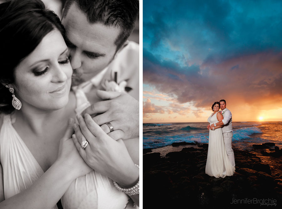 Oahu Wedding Photographer, The Beach House Kauai Weddings, Beach Ceremonies in Hawaii, Eloping in Oahu, Sunset Weddings, Brides and Grooms of Hawaii
