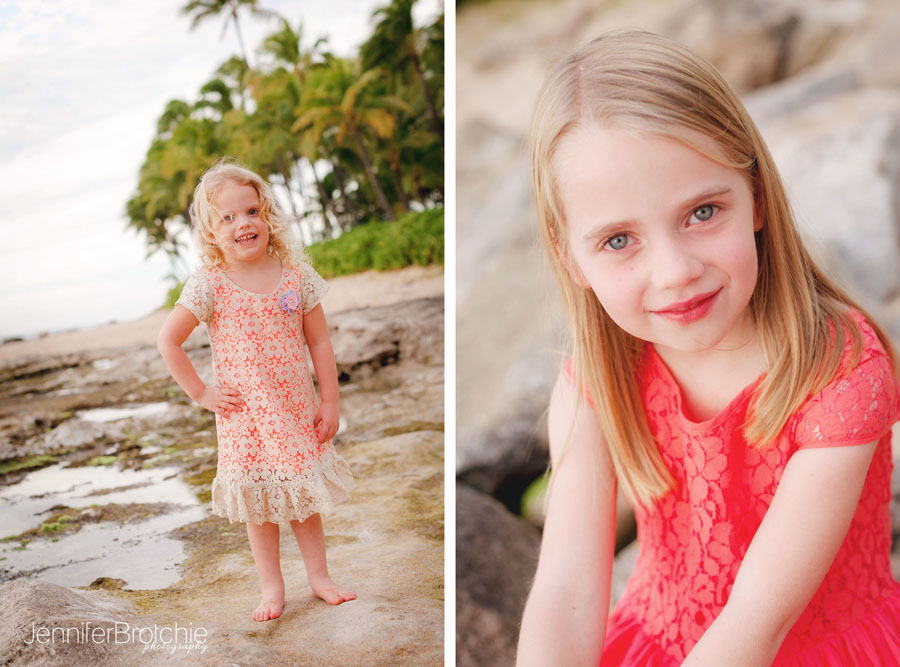 Hawaii Family Photography, Vacation Photos on the Beach, Oahu Family Portraiture, North Shore Photography, Turtle Bay Beach Photography