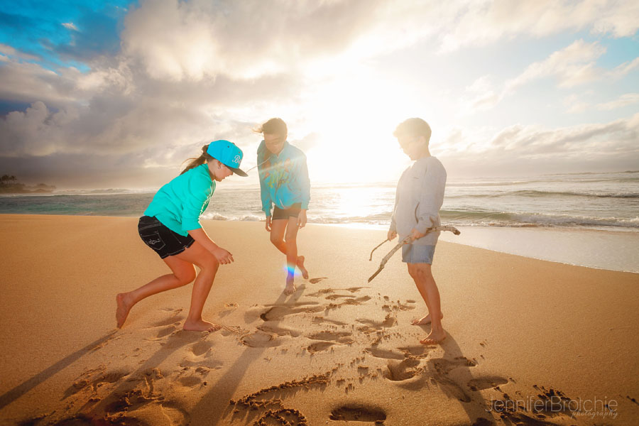 Oahu Family Photographer, Ko'Olina Photographer, Photos at Turtle Bay Resort, Vacation Beach Photos on Oahu, Photographer in Oahu, Hawaii, Sunsets in Oahu