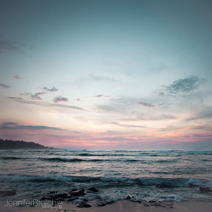 Surprise Proposal Sunset, Turtle Bay Resort, Oahu, North Shore, 
