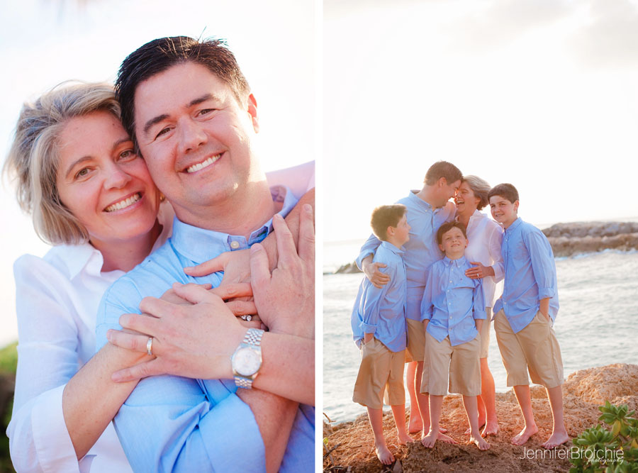 Photographer in Oahu, KoOlina Professional Photographer, Vacation Beach Pictures in Hawaii, Turtle Bay Resort Sunset Photos,  Hawaii Childrens Photographer, Large Group, Anniversary Photos