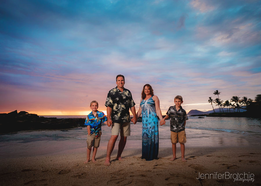 Oahu Family Photographer, Best Vacation Photos in KoOlina, Disney Aulani Photographer, Turtle Bay Resort Sunset Photos , Best Photographer on Oahu