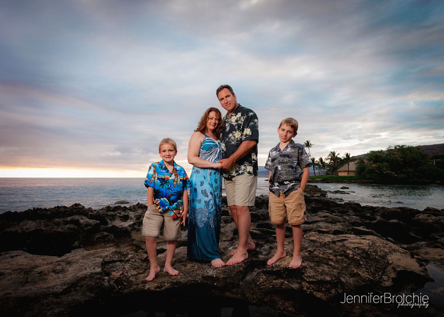 Oahu Family Photographer, Best Vacation Photos in KoOlina, Disney Aulani Photographer, Turtle Bay Resort Sunset Photos , Best Photographer on Oahu