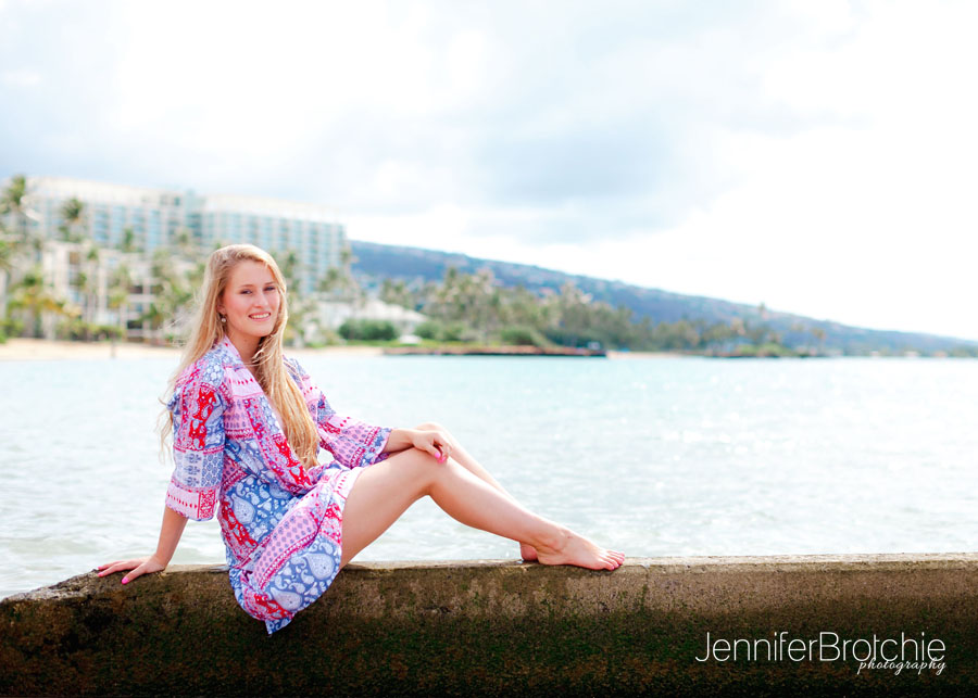 Senior Portraits at the Beach, Oahu, Waikiki Photographer, Oahu Family Photographer, Beach Photographer Disney Aulani, KoOlina