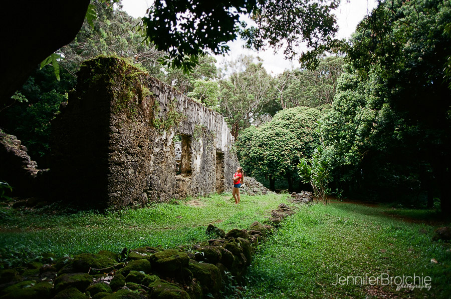 Hikes in Oahu, Kamehameha Summer Palace Ruins, Film Photographer on Oahu, Things to Do, Places to See Oahu
