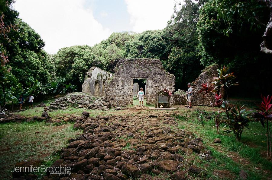 Hikes in Oahu, Kamehameha Summer Palace Ruins, Film Photographer on Oahu, Things to Do, Places to See Oahu