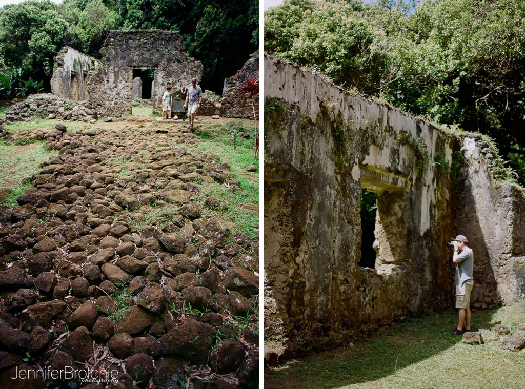 Hikes in Oahu, Kamehameha Summer Palace Ruins, Film Photographer on Oahu, Things to Do, Places to See Oahu