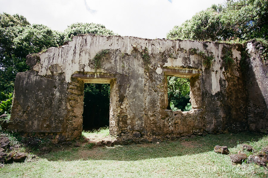 Hikes in Oahu, Kamehameha Summer Palace Ruins, Film Photographer on Oahu, Things to Do, Places to See Oahu