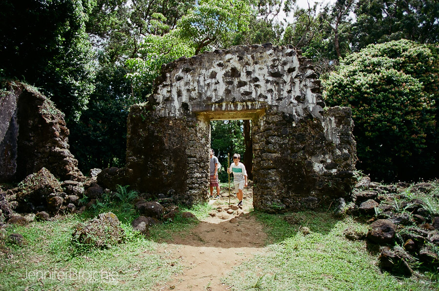 Hikes in Oahu, Kamehameha Summer Palace Ruins, Film Photographer on Oahu, Things to Do, Places to See Oahu
